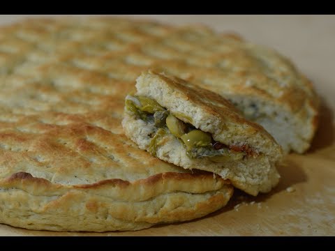 Calzone Pugliese di sponsali(cipolle)-ricetta della mamma