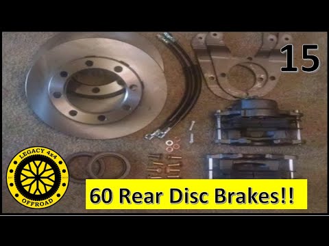 Lugnut 4x4 Kit Dodge Dana 60 Disc Brake Conversion on my 1938 Rat || Legacy 4x4 and Off-Road