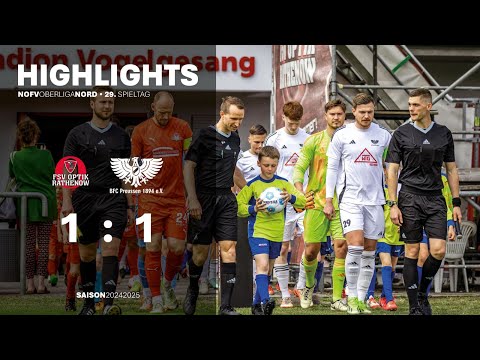 29. Spieltag FSV Optik Rathenow - BFC Preussen I HIGHLIGHTS I NOFV Oberliga Nord