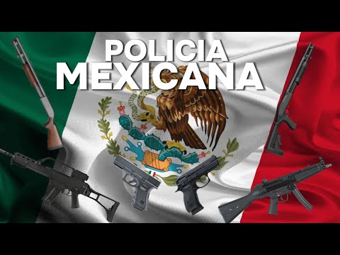 THE WEAPONS OF THE MEXICAN POLICE🇲🇽