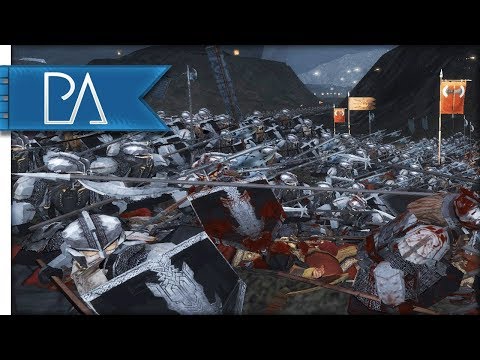 MASSIVE BATTLE AT GOBLIN TOWN - Third Age Total War Reforged Mod Gameplay