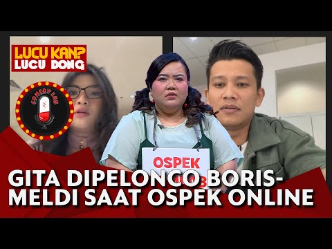 Gaya Boris Bokir dan Rose Meldianti 'Ngospekin' Gita Bhebhita via Online - COMEDY LAB (PART 1)