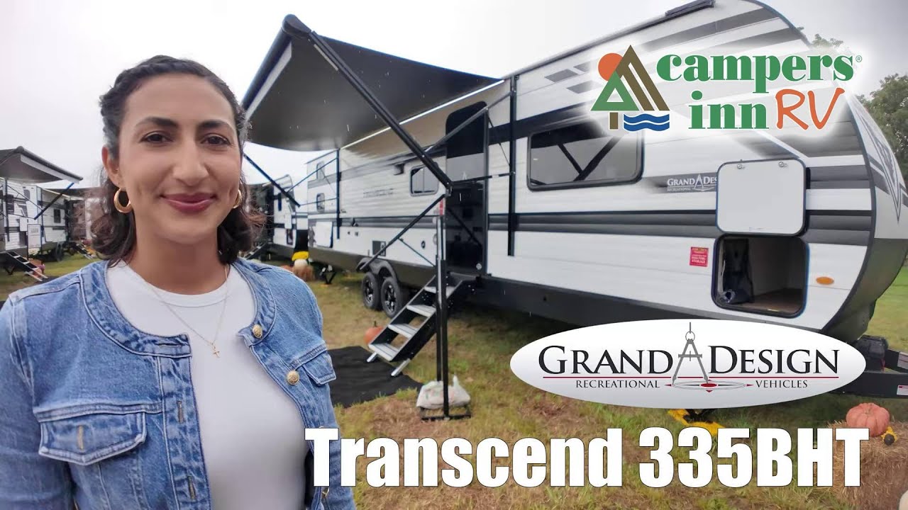 A photo of this 2026 Grand Design Transcend Xplor 335BHT