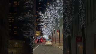 #christmas #lights #manhattan #nyc #viral #shorts