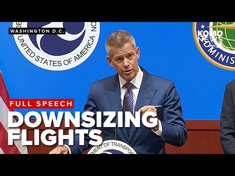 USDOT reveals plan to reduce air traffic by 4,000 flights, minimize pressure on airspace workforce
