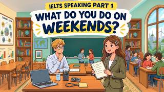 IELTS Speaking Part 1: Weekends & Free Time | Band 7+ Natural Answers