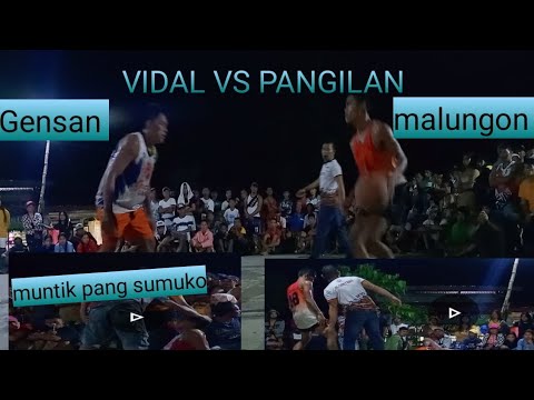 PANGILAN ng malungon vs VIDAL NG Gensan.bakbakan na parang taong bakal..patigasan NG katawan.