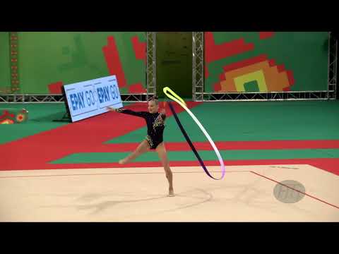 VASILJEVA Nikola (LAT) - 2022 Rhythmic Worlds, Sofia (BUL) - Qualifications Ribbon