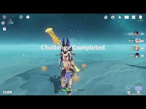(MUST SEE) Chaos Cyno One Rotation Defeat Raiden Shogun NO FOOD (+ One Auto)