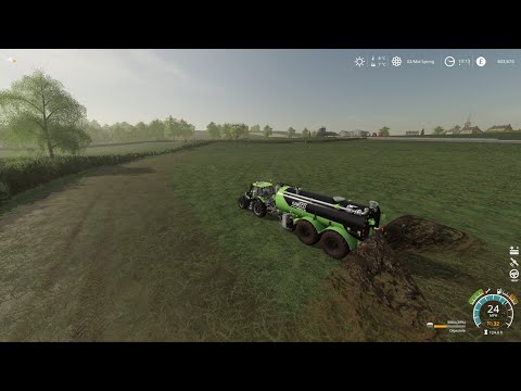 Chellington Valley (Deutz Fahr) Part 29 * Fertilising Grass Fields with Digestate * FS 19