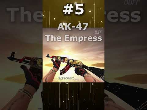 TOP 10 MOST USED AK-47 SKINS | Counter-Strike