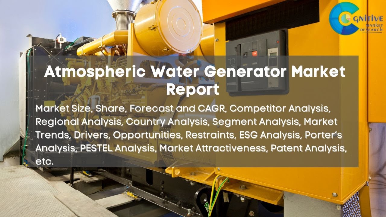 Atmospheric Water Generator  Market Insights