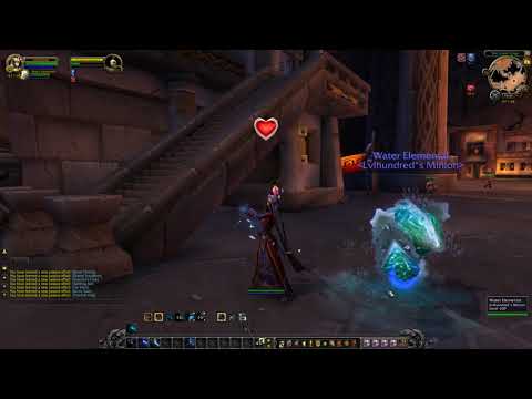 WOW Animations - Allied Races - Lightforged Draenei Frost Mage (female)