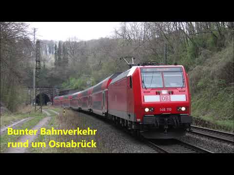 Bunter Bahnverkehr rund um Osnabrück