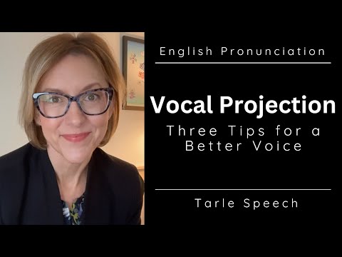 3 Tips for Better Vocal Projection | Be Heard Without Shouting  | American English Voice Lesson
