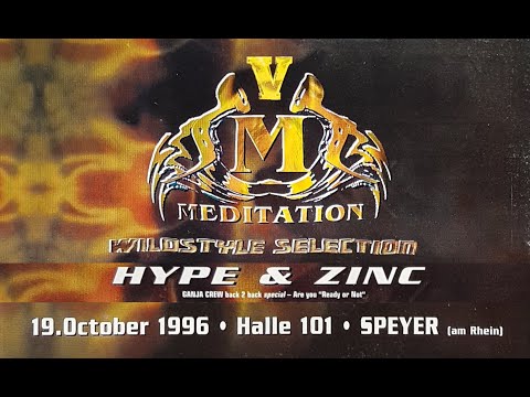 DJ Hype & DJ Zinc - Meditation V @ Halle 101, Speyer 19.10.1996 Side A