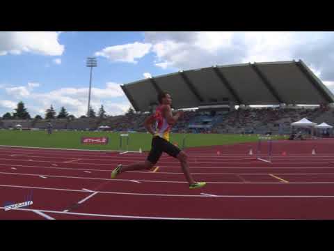 400m Haies – Serie 1 – JUM – Championnats de France Jeunes CA JU – 21/07/2018 – Bondoufle