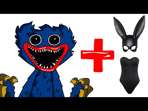 Huggy Wuggy + BUNNY SUIT. Poppy Playtime Animation and Meme.