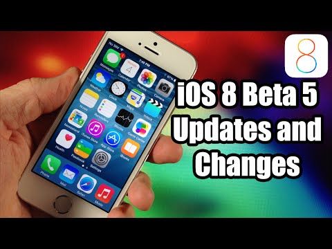 iOS 8 Beta 5 Update & New Features