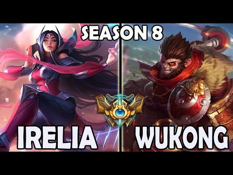 Faker plays Irelia vs Wukong MID - Ranked Challenger Korea