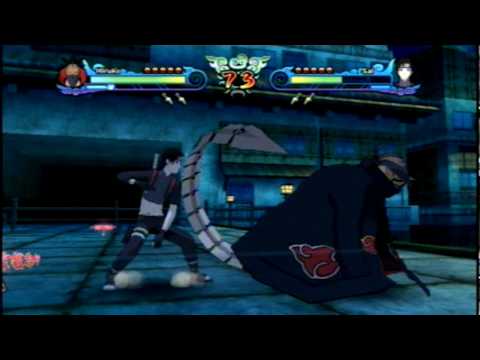 Naruto Rev3: Hiruko vs Sai, Deidara