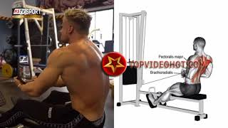 b&agrave;i tập x&acirc;y dựng cơ lưng đẹp