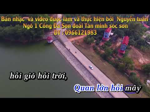 Nước Mắt Quan Lớn Tuần Tranh karaoke    BEAT TONE NAM 2020