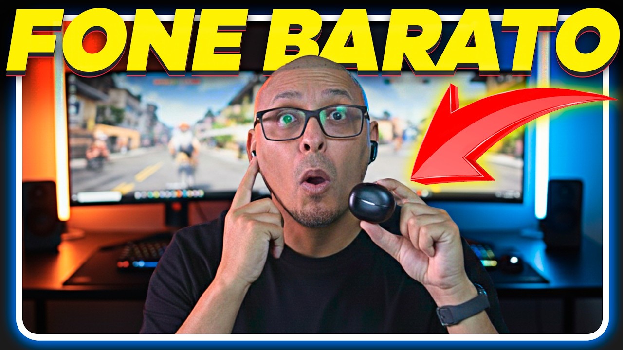 FONE DE OUVIDO BARATO com funçoes de top! Review QCY Melobuds N70