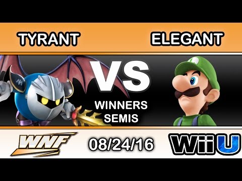 WNF 3.4 - NME | Tyrant (Meta Knight) Vs. eM | Elegant (Luigi) Winners Semis - Smash Wii U