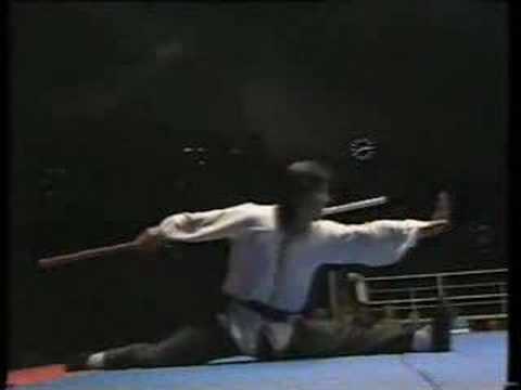 Keith "Hirabayashi" Cooke" with Gun Shu WAKO Worlds 1987