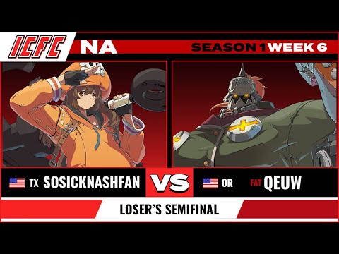 SoSickNASHFAN (May) vs. FAT Qeuw (Potemkin) - Loser's Semifinal - ICFC GGST NA - S1W6