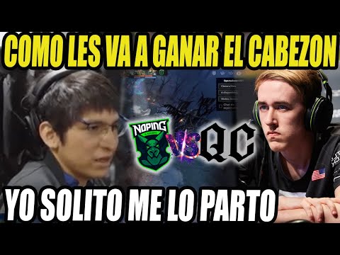 SCOFIELD REACCIONA A LA PRIMERA PARTIDA DE NOPING VS QUINCY CREW!! | DOTA 2