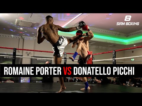 Romaine Porter vs Donatello Picchi | ICO European Title - Full Fight