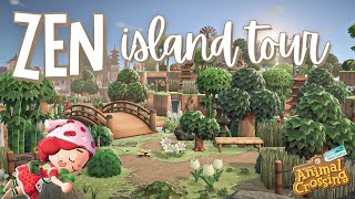 Serene Zen Countryside Island Tour | Wide Angle! | ACNH | Animal Crossing New Horizons