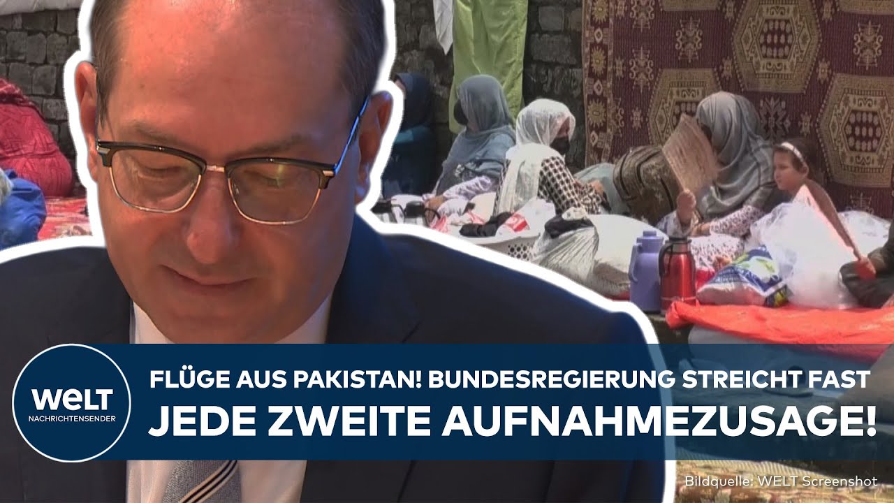 AFGHANEN-AUFNAHME IN DEUTSCHLAND: Bundesregierung stoppt hunderte Zusagen – fast jede zweite fällt!