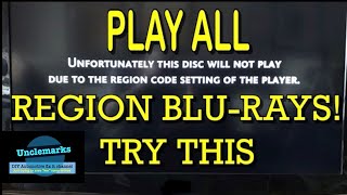 How to play other region Blu-rays (EP 102) Why does my player not play? Region hack that MIGHT work!