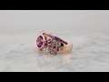 video - Rosé Diamond Anniversary Ring