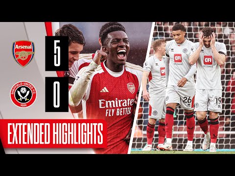 Resumen de Arsenal vs Sheffield United Matchday 10