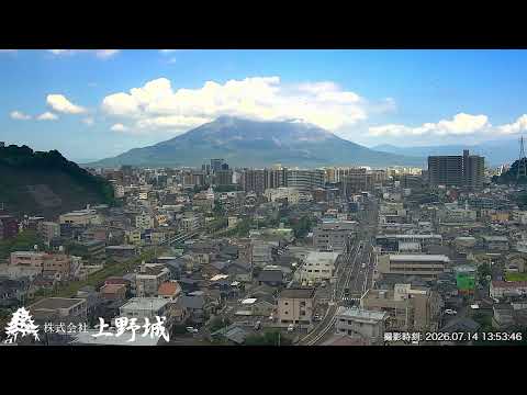 鹿兒島市和櫻島火山