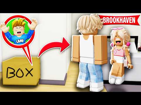 Ich BEOBACHTE HEIMLICH ONLINE DATER als BOX in Brookhaven! (Roblox)