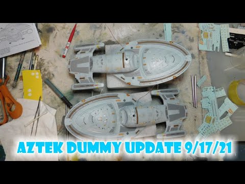 Aztek Dummy Update 9/17/21 - 1000 scale Voyagers Part 4