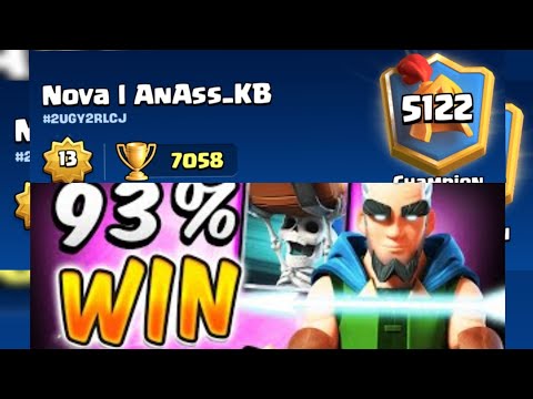 top Ladder Push best  Magic Archer deck | HIGH SKILL MAGIC ARCHER Clash Royale