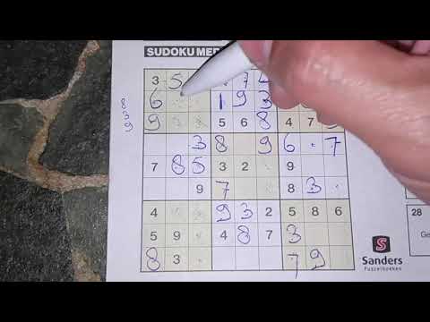 Our daily Sudoku practice continues. (#906) Medium Sudoku puzzle. 05-30-2020