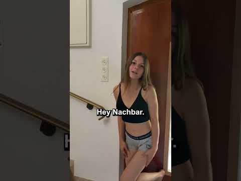 Die Wände sind so dünn🤷🏼‍♀️