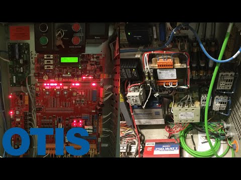 OTIS/MCE Traction MRL Controller Room Tour