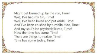 Joan Jett - Time Has Come Today Lyrics