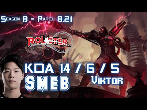 KT Smeb VIKTOR vs IRELIA Mid - Patch 8.21 KR Ranked