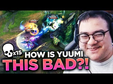 Scarra - HOW IS YUUMI THIS BAD?! (15 DEATHS MASSACRE)
