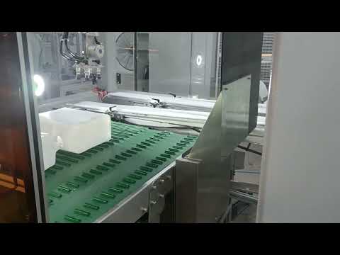 Delta robot for unscrambling random bottles