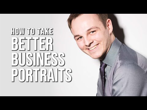 How to take Better Business Portraits